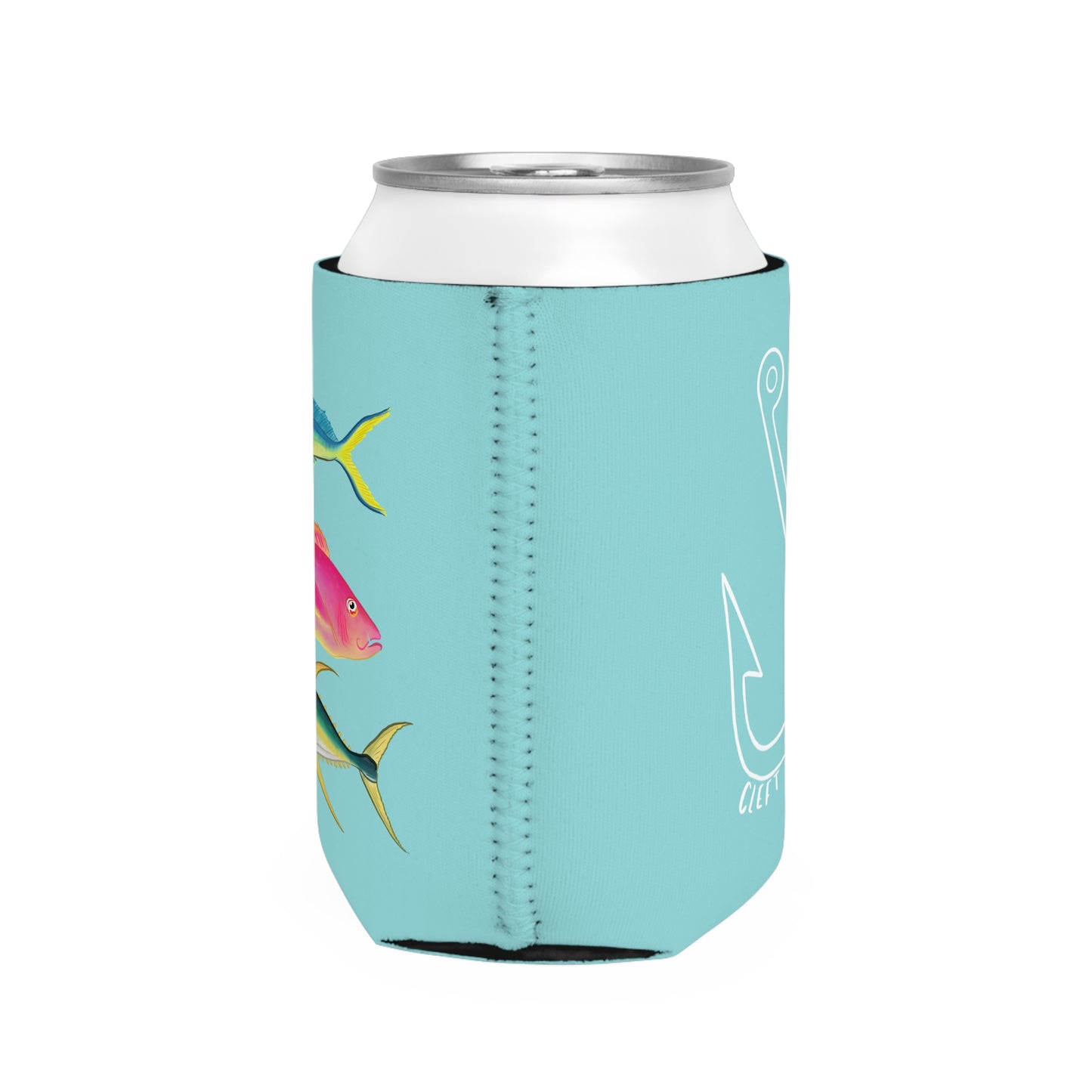 Hooked can Koozie - Gulf