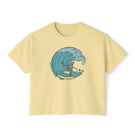 Salty Bones Cropped Tee - Bilateral