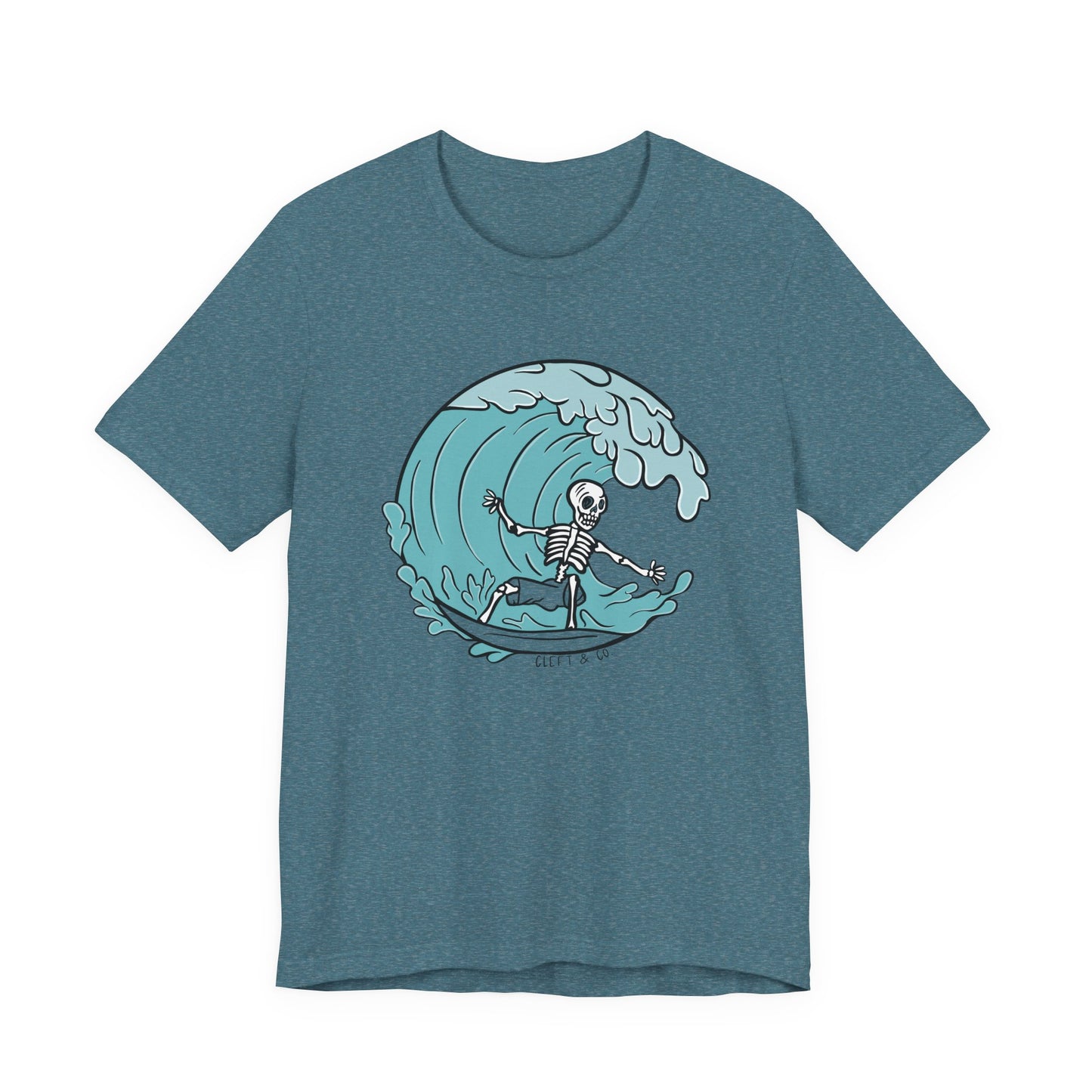 Salty Bones Fitted Tee - Bilateral