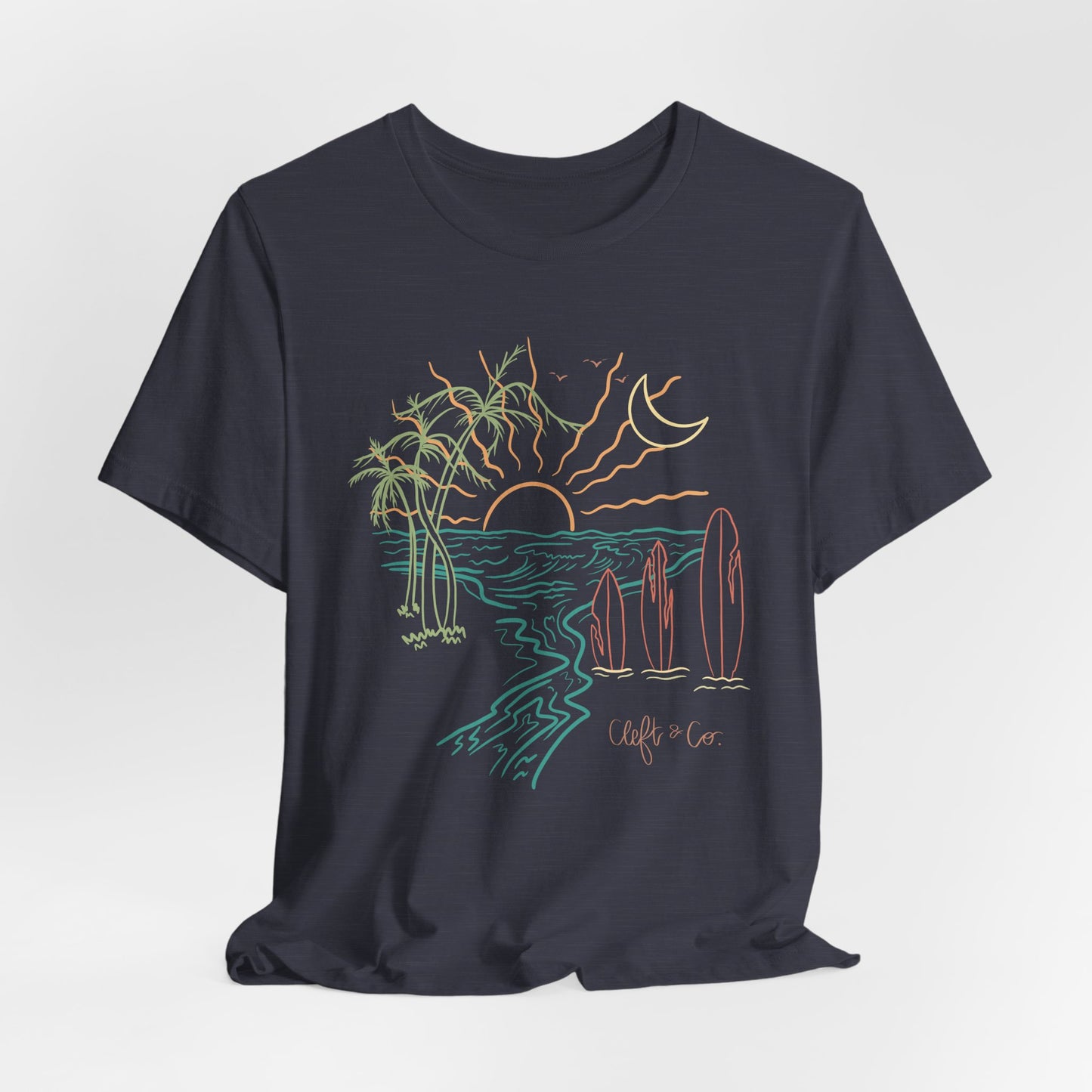 Golden Hour Fitted Tee
