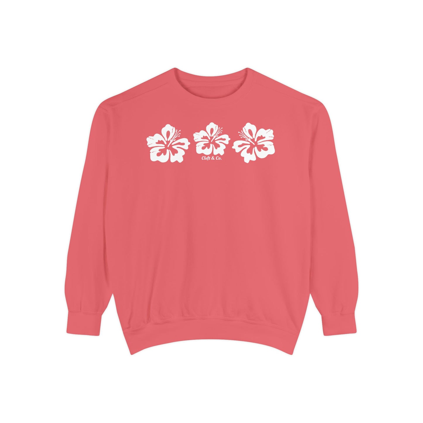 White Azaleas Crew Neck