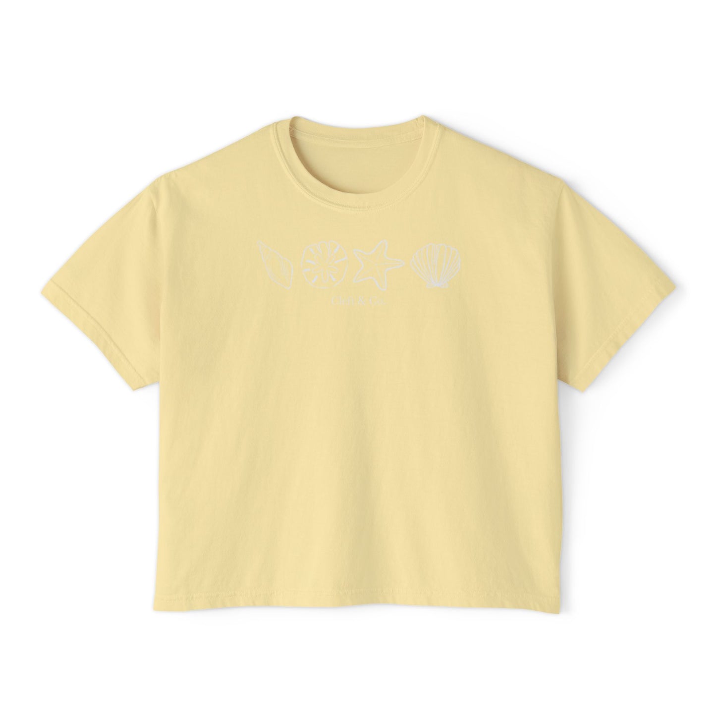 Shells Cropped Tee