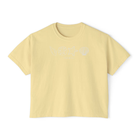 Shells Cropped Tee