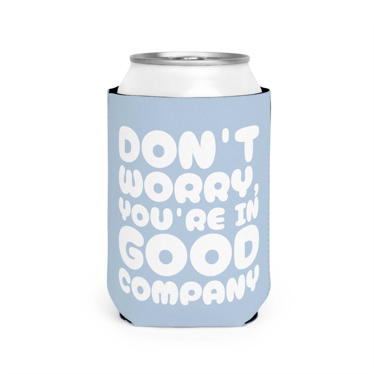 Good Company can Koozie - Chambray