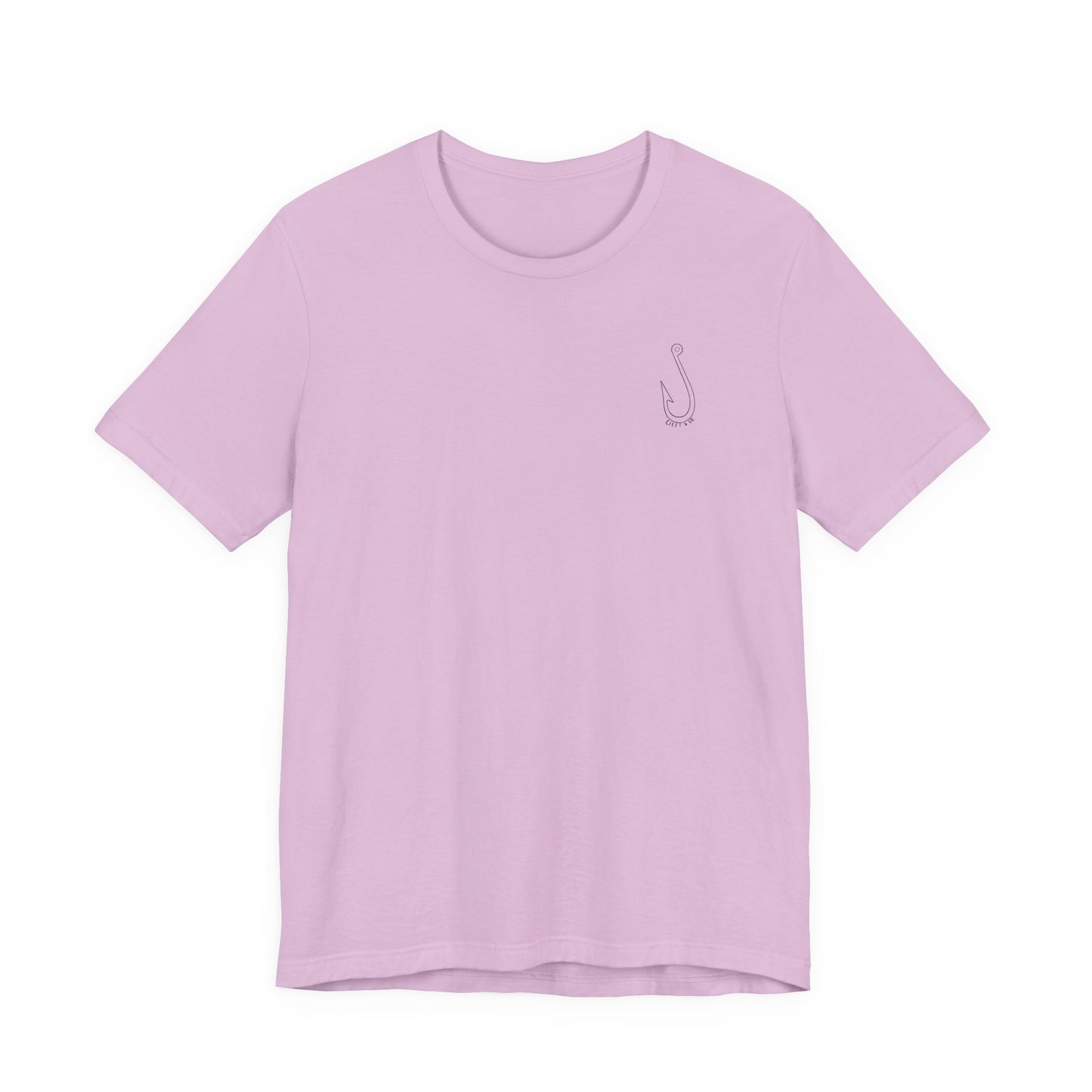 Hooked fitted tee