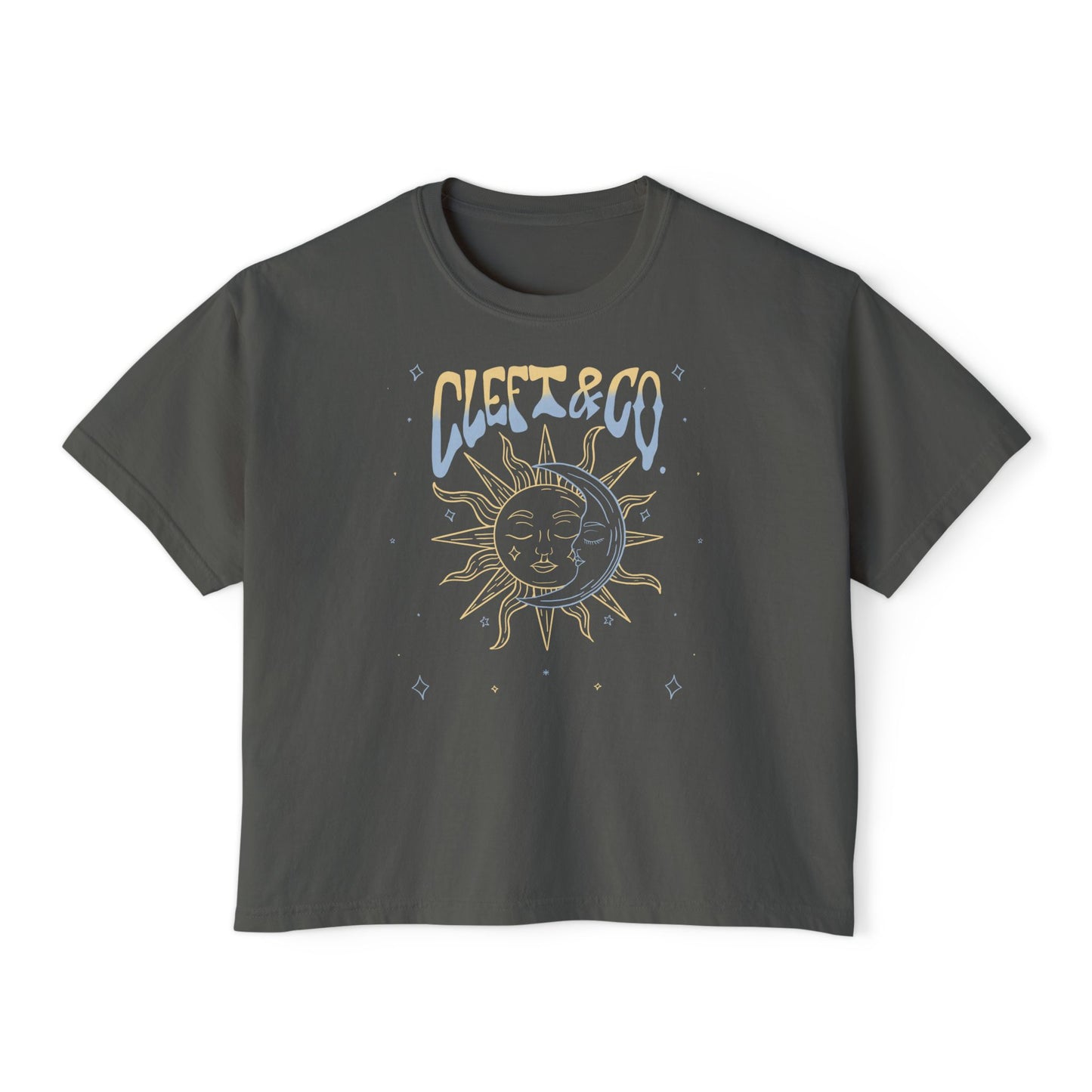 Sun & moon Cropped Tee