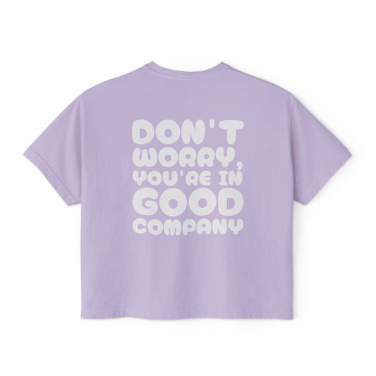 Good Company Cropped Tee