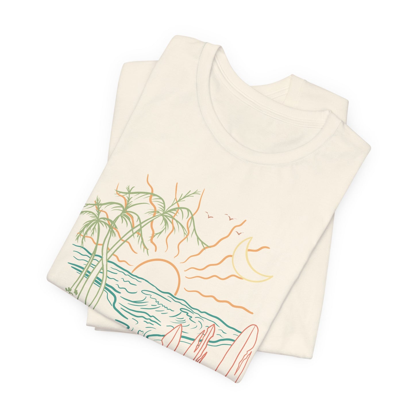 Golden Hour Fitted Tee