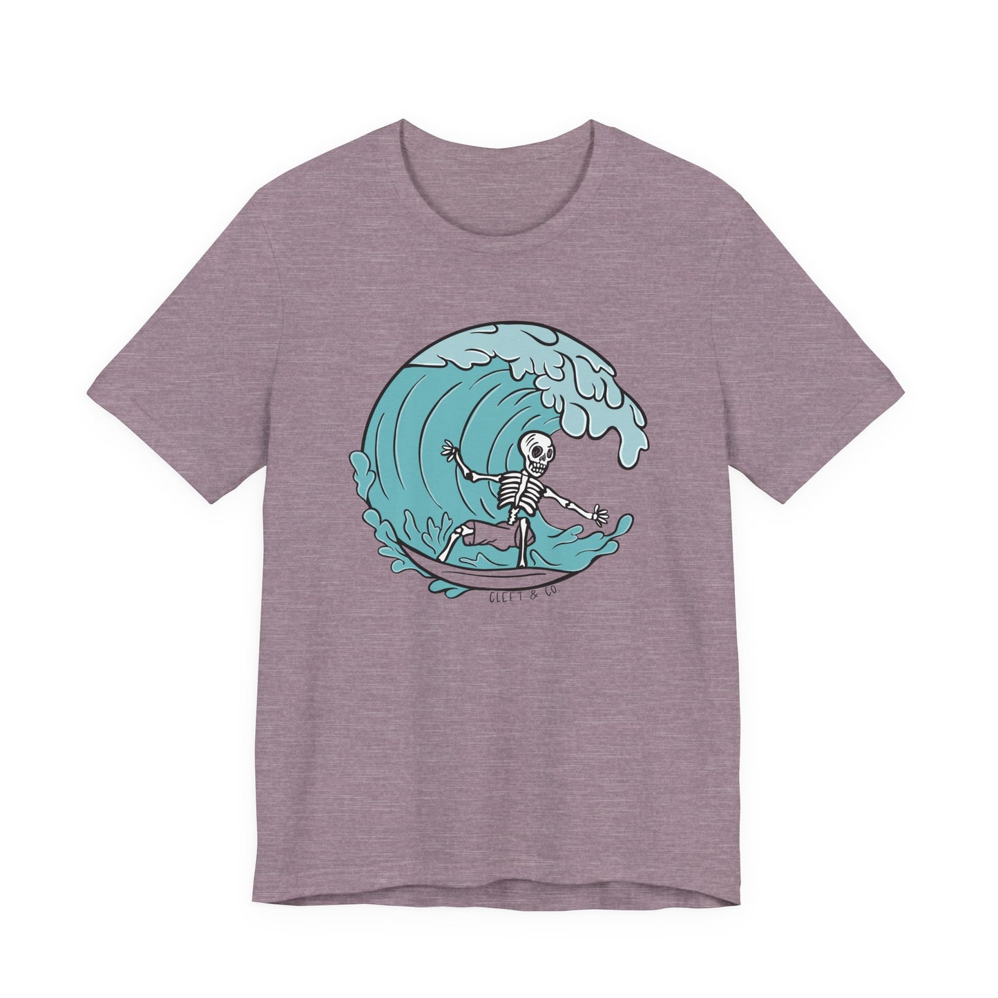 Salty Bones Fitted Tee - Left
