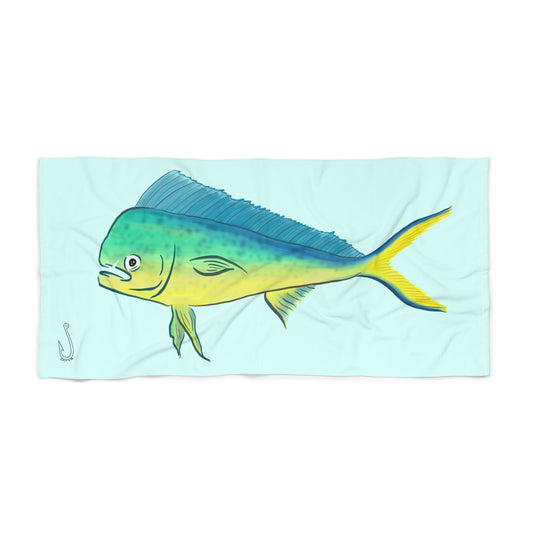 Hooked towel - Mahi-Mahi