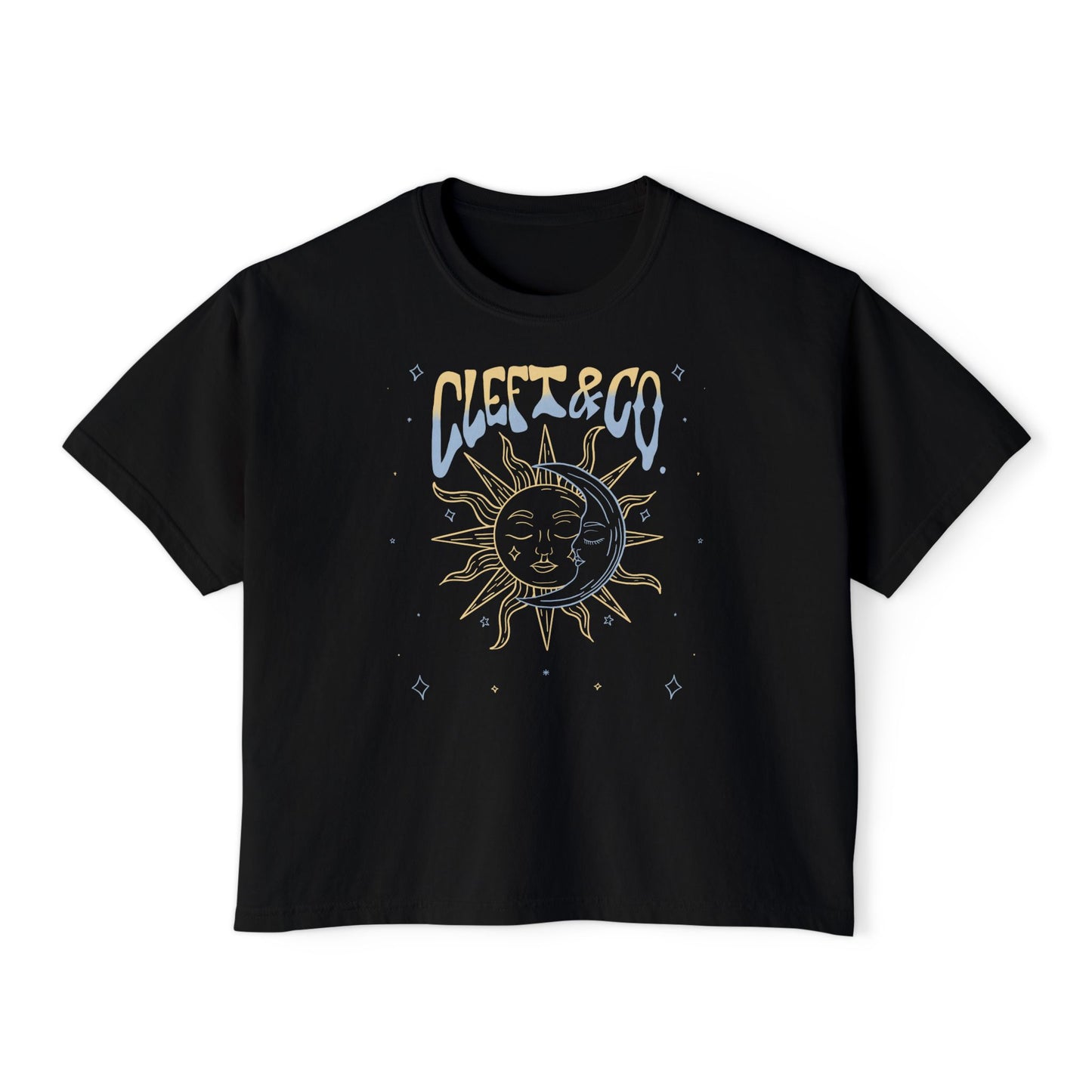 Sun & moon Cropped Tee