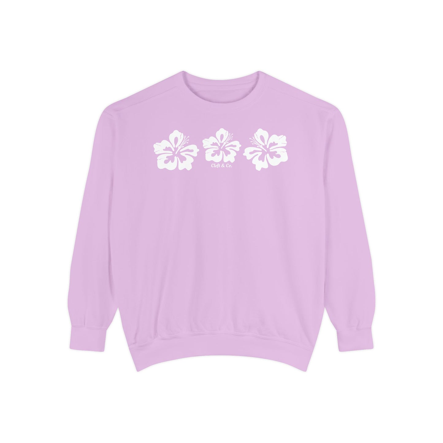 White Azaleas Crew Neck