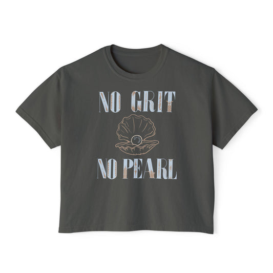 No Grit Cropped Tee - Left