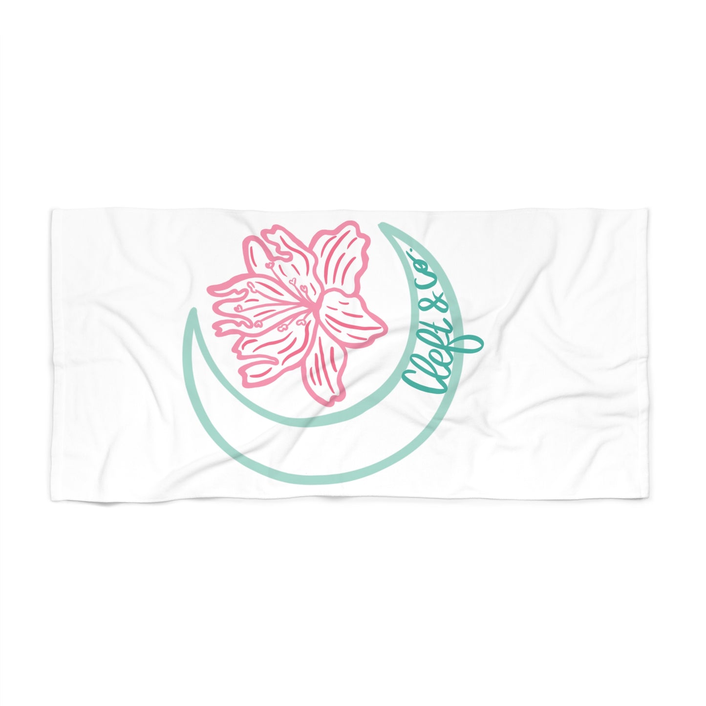 Summer logo beach towel