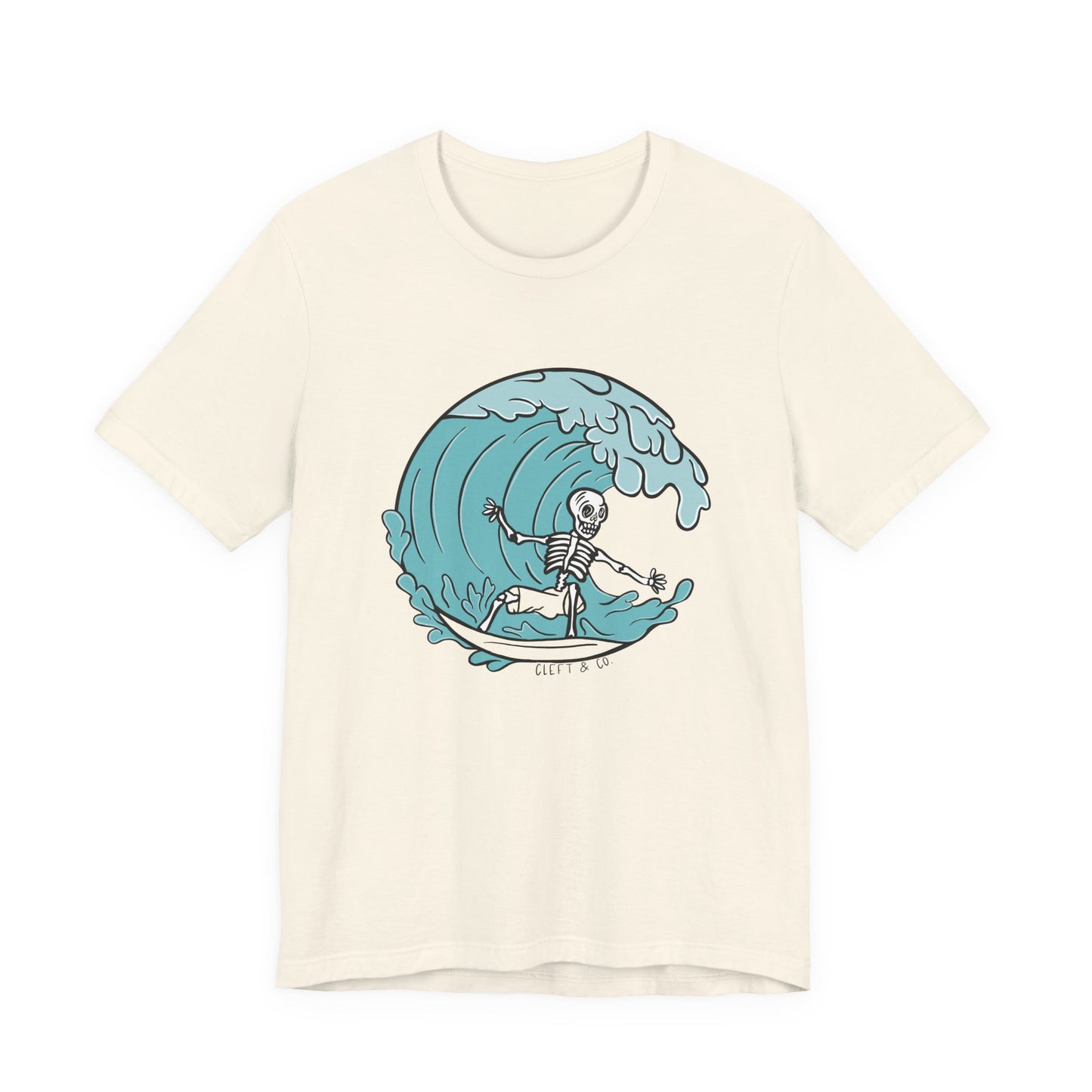 Salty Bones Fitted Tee - Right