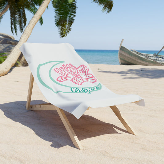 Summer logo beach towel