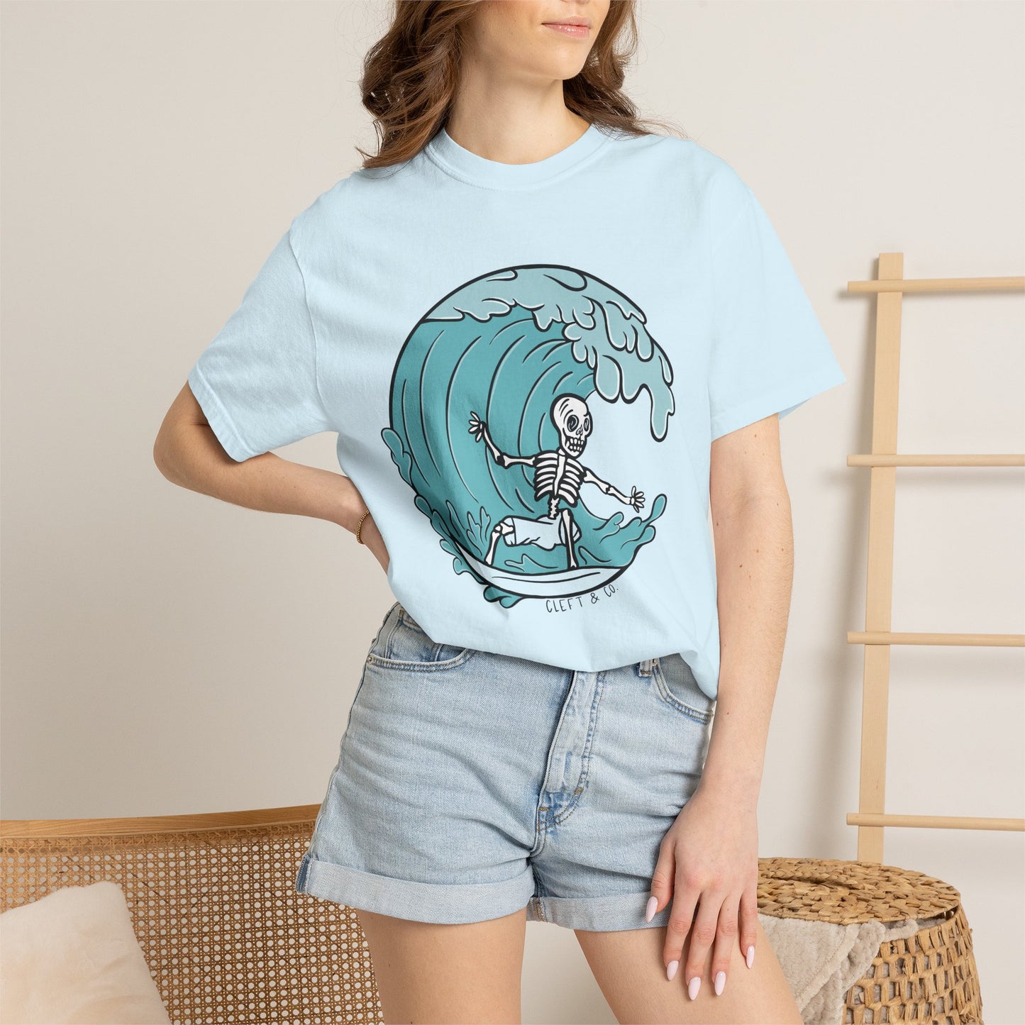 Salty Bones Relaxed Tee - Right