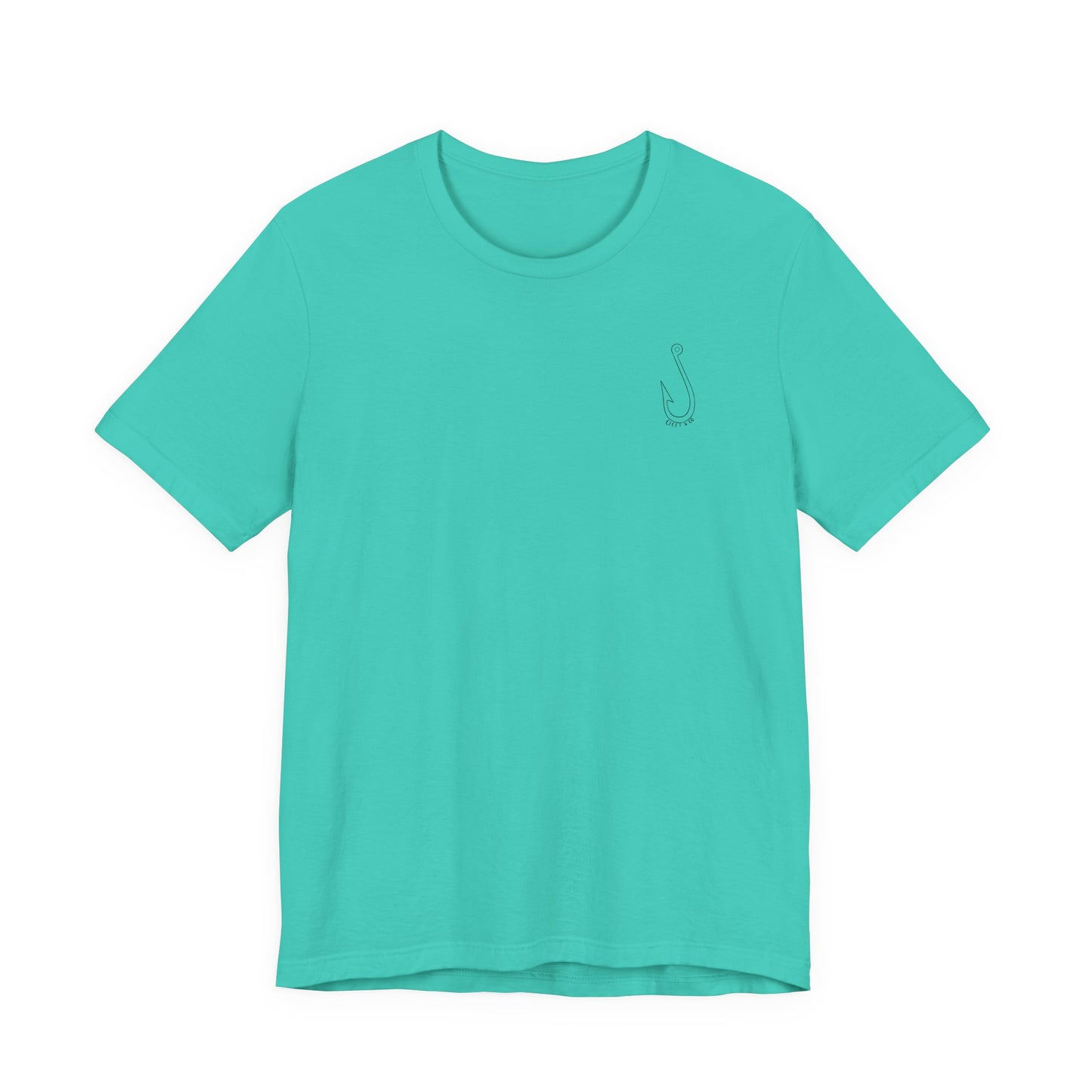 Hooked fitted tee