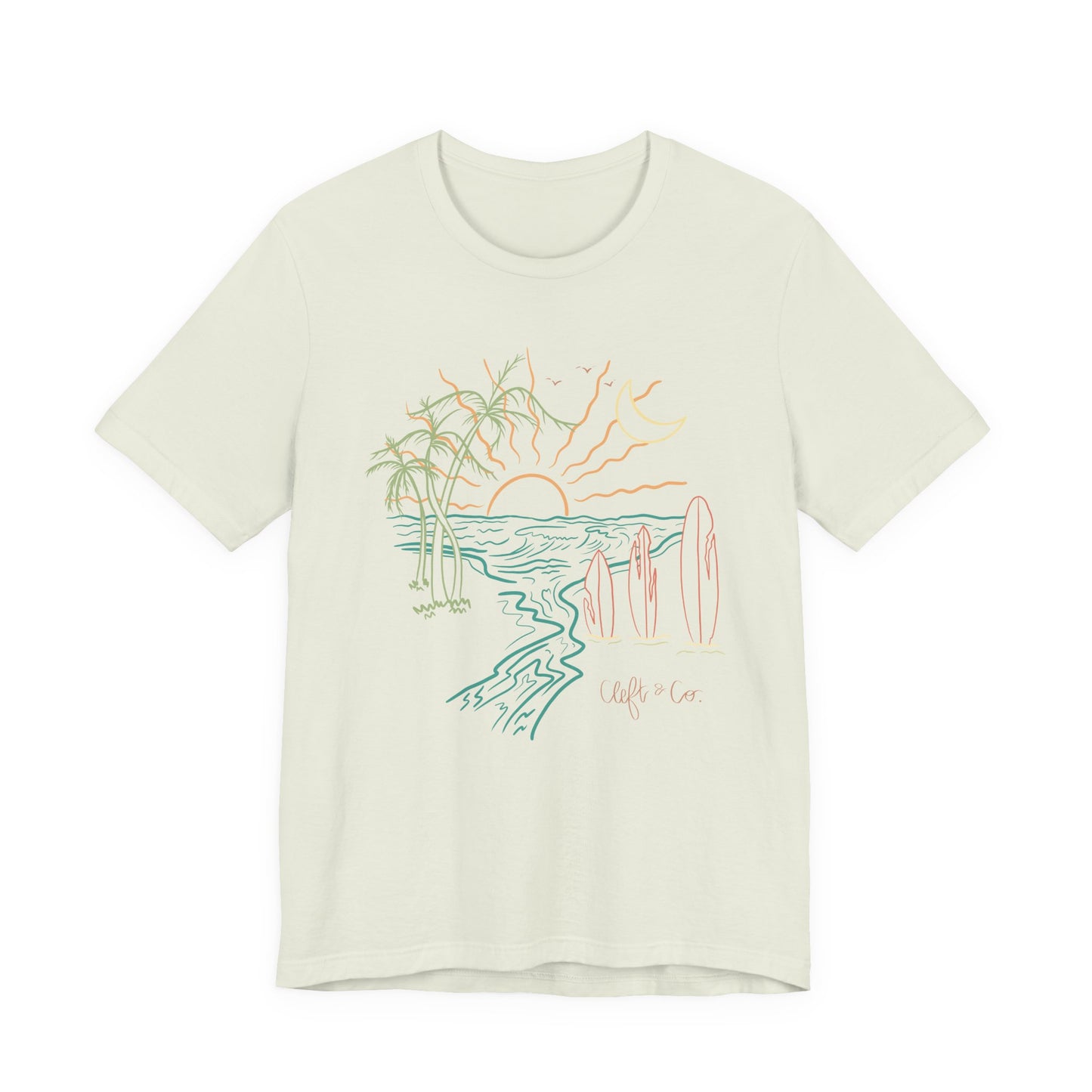 Golden Hour Fitted Tee