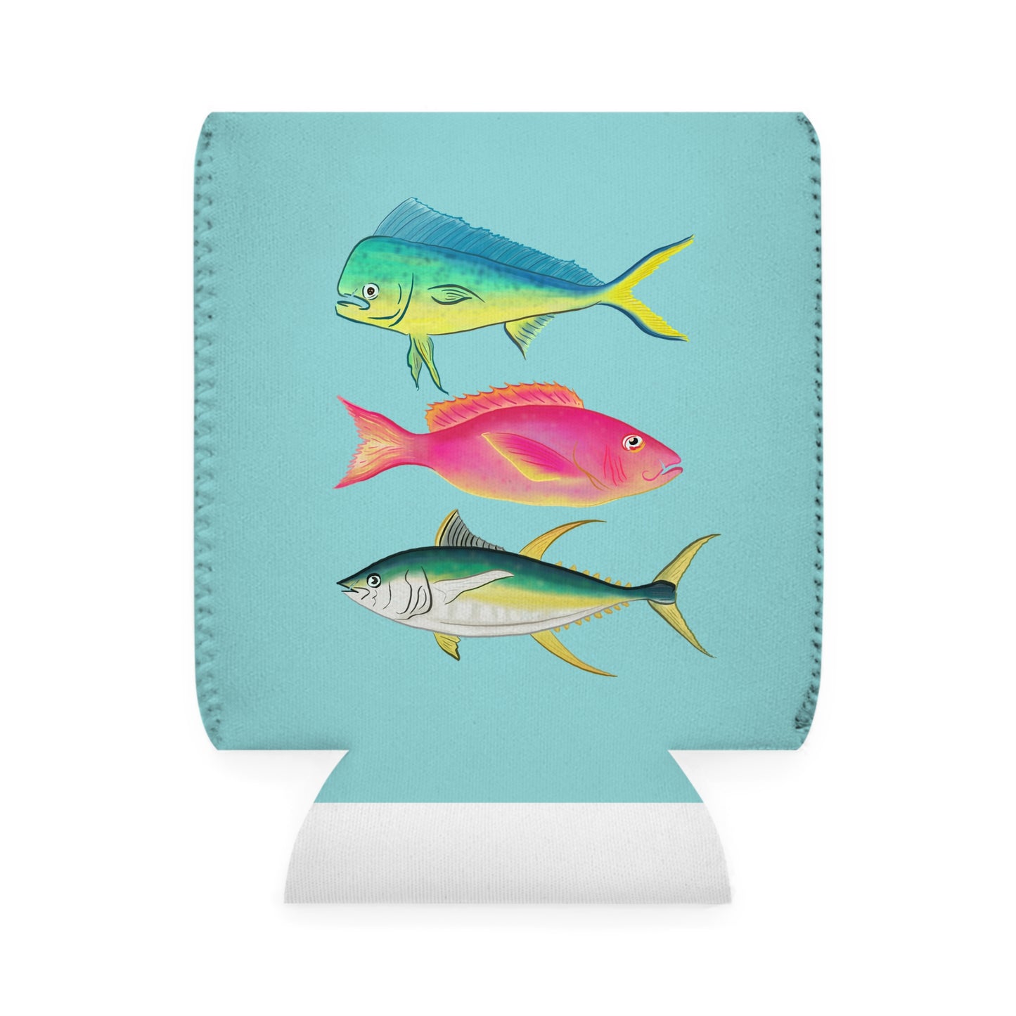 Hooked can Koozie - Gulf