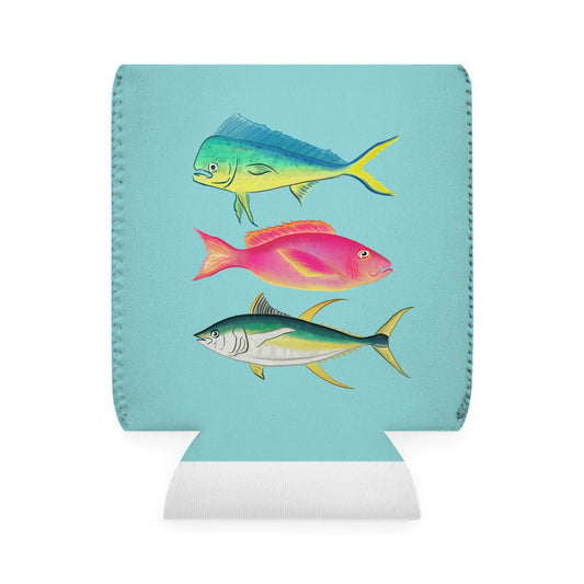 Hooked can Koozie - Gulf