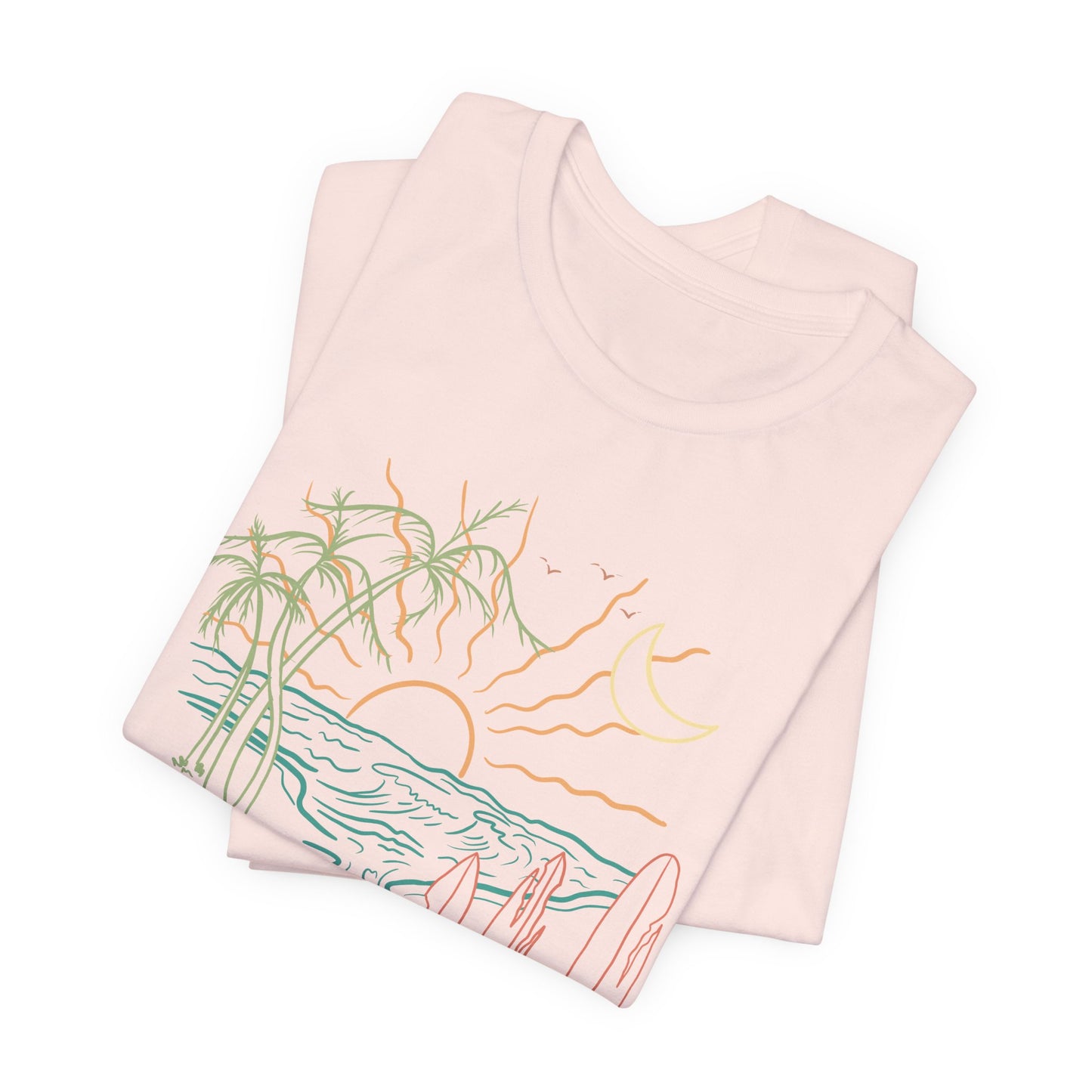 Golden Hour Fitted Tee