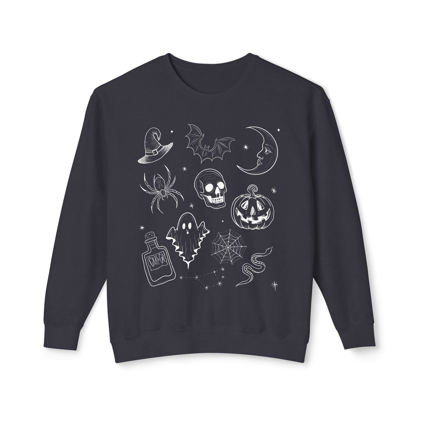 Cozy Halloween Crewneck Sweatshirt