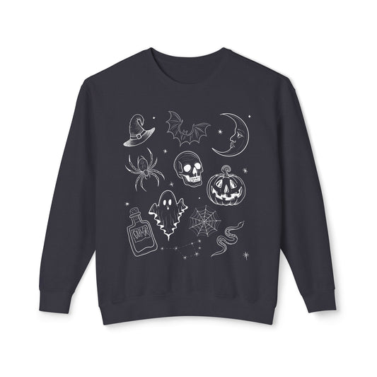 Cozy Halloween Crewneck Sweatshirt