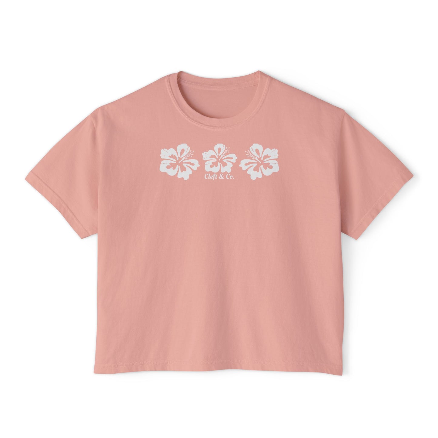 White Azalea Cropped Tee