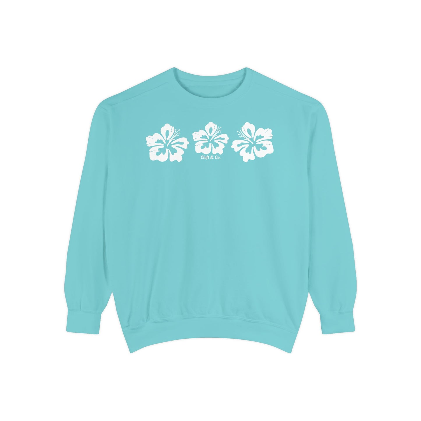 White Azaleas Crew Neck