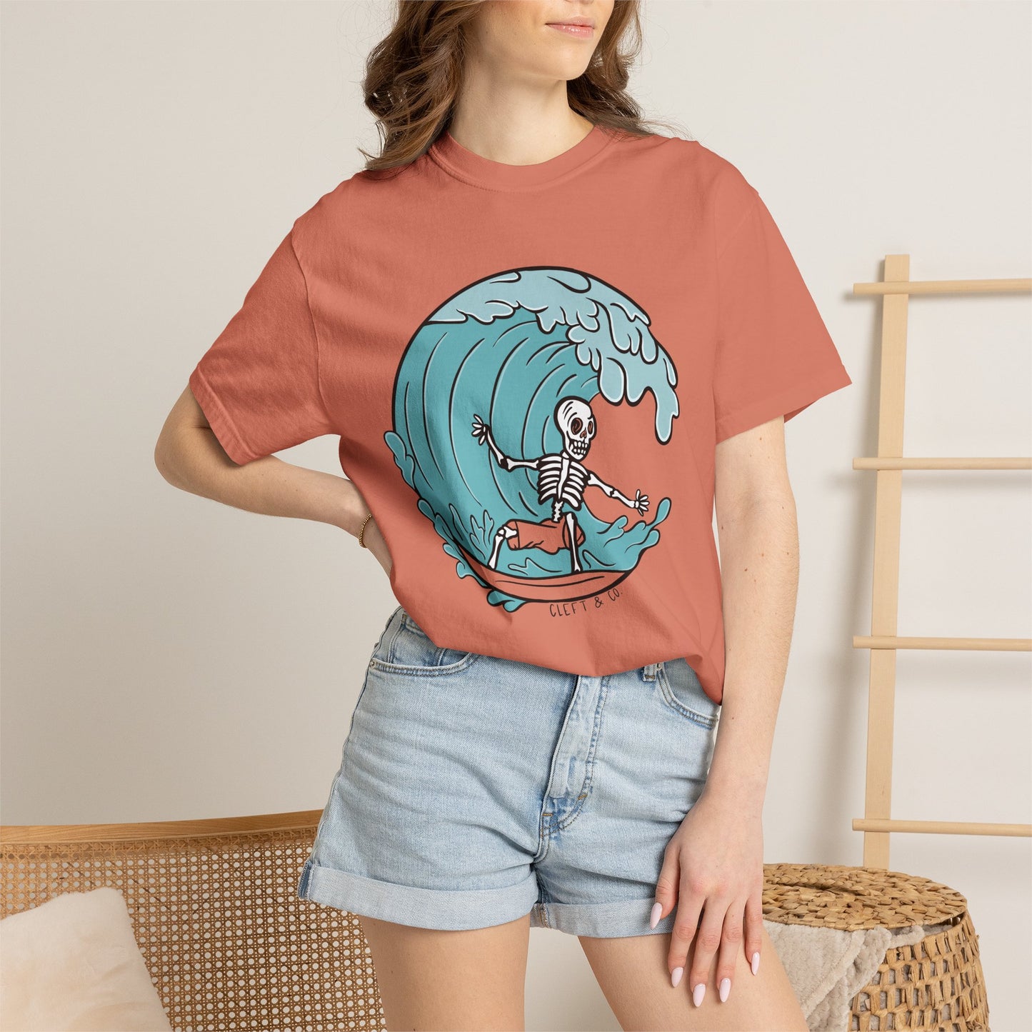 Salty Bones Relaxed Tee - Right