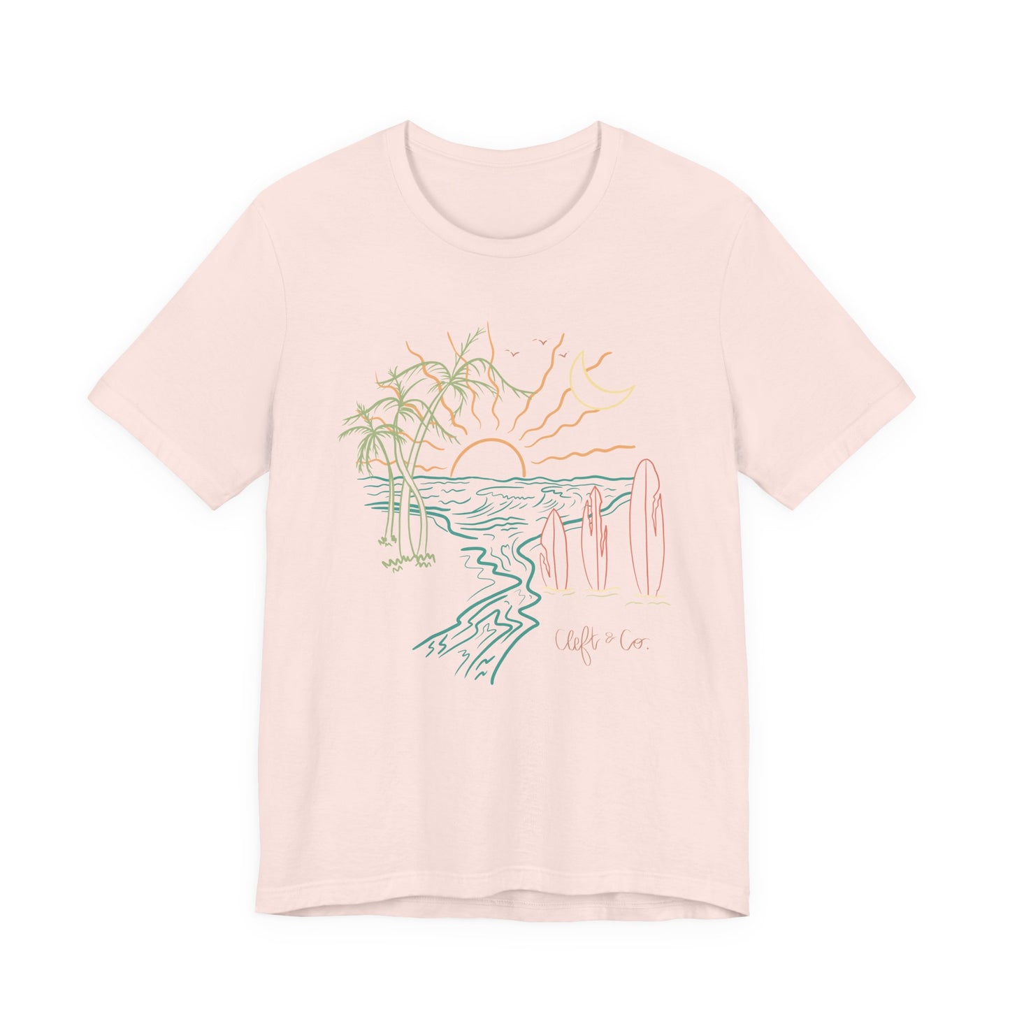 Golden Hour Fitted Tee