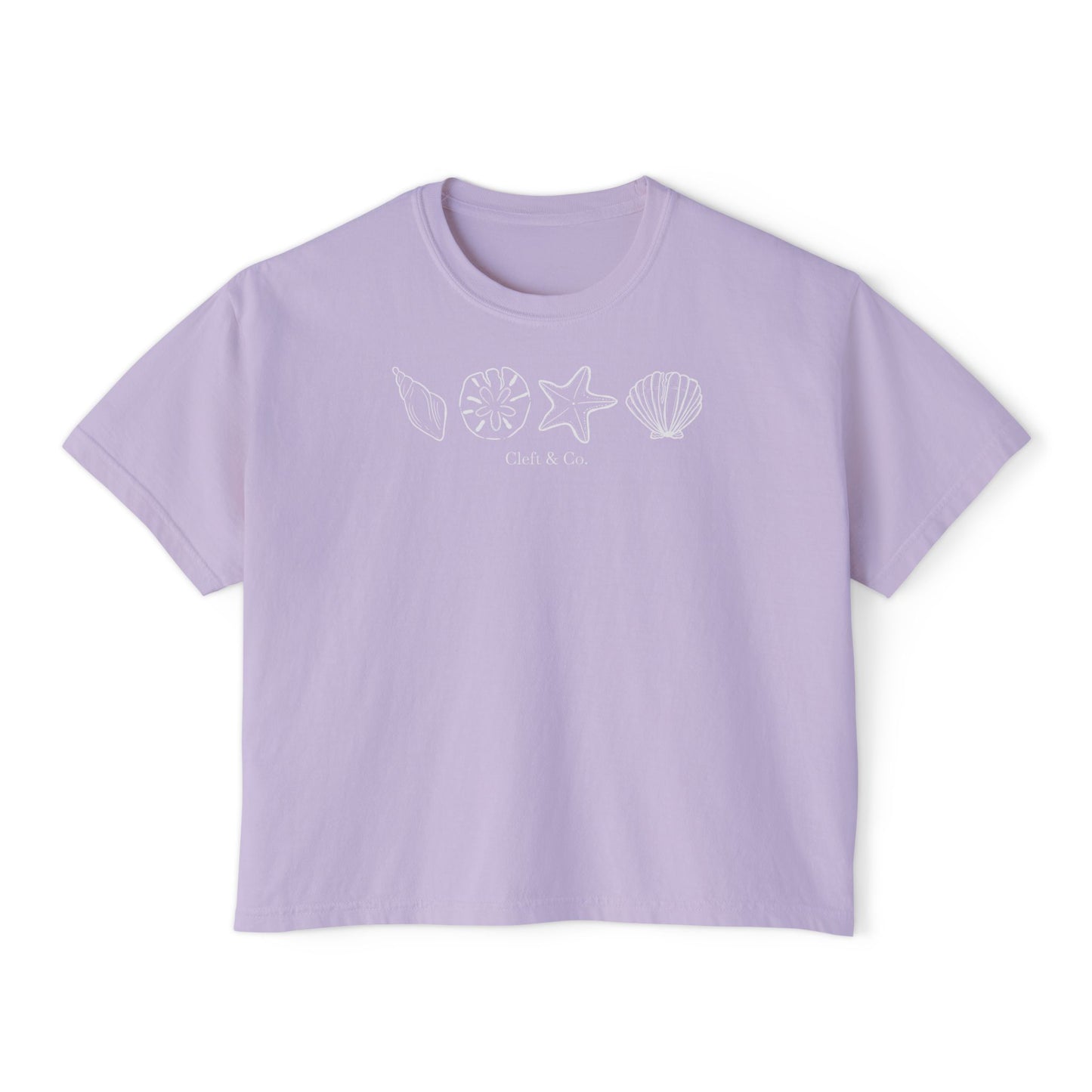 Shells Cropped Tee