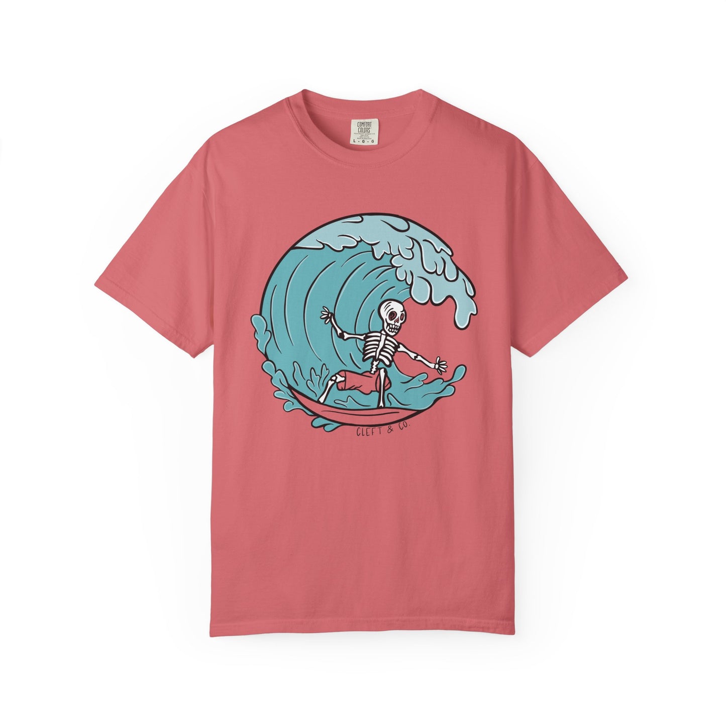 Salty Bones Relaxed Tee - Left