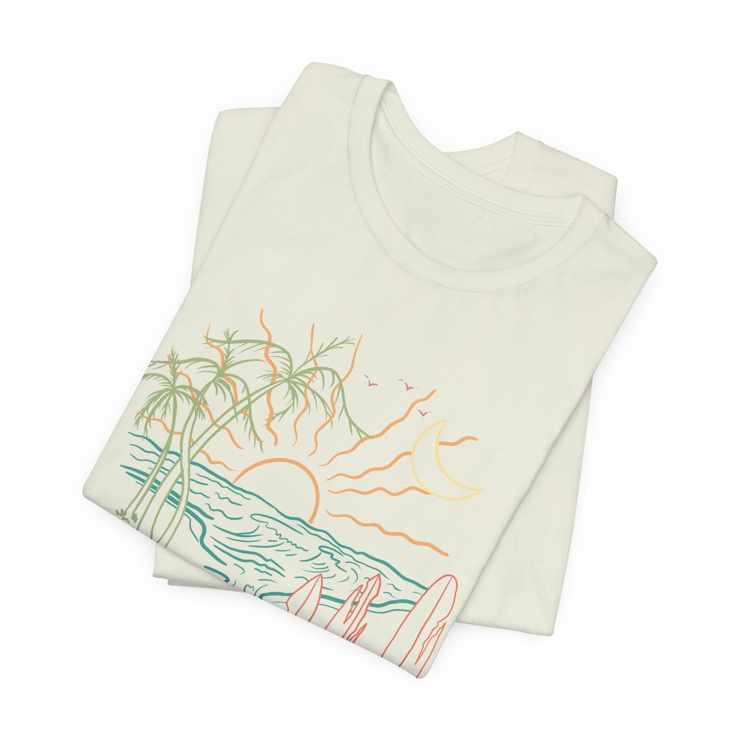 Golden Hour Fitted Tee