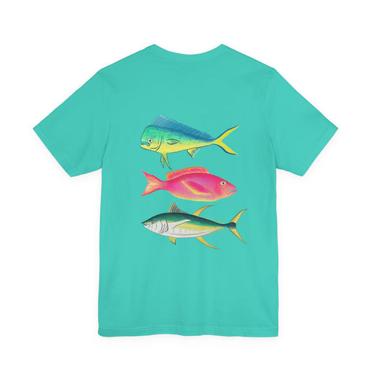 Hooked fitted tee