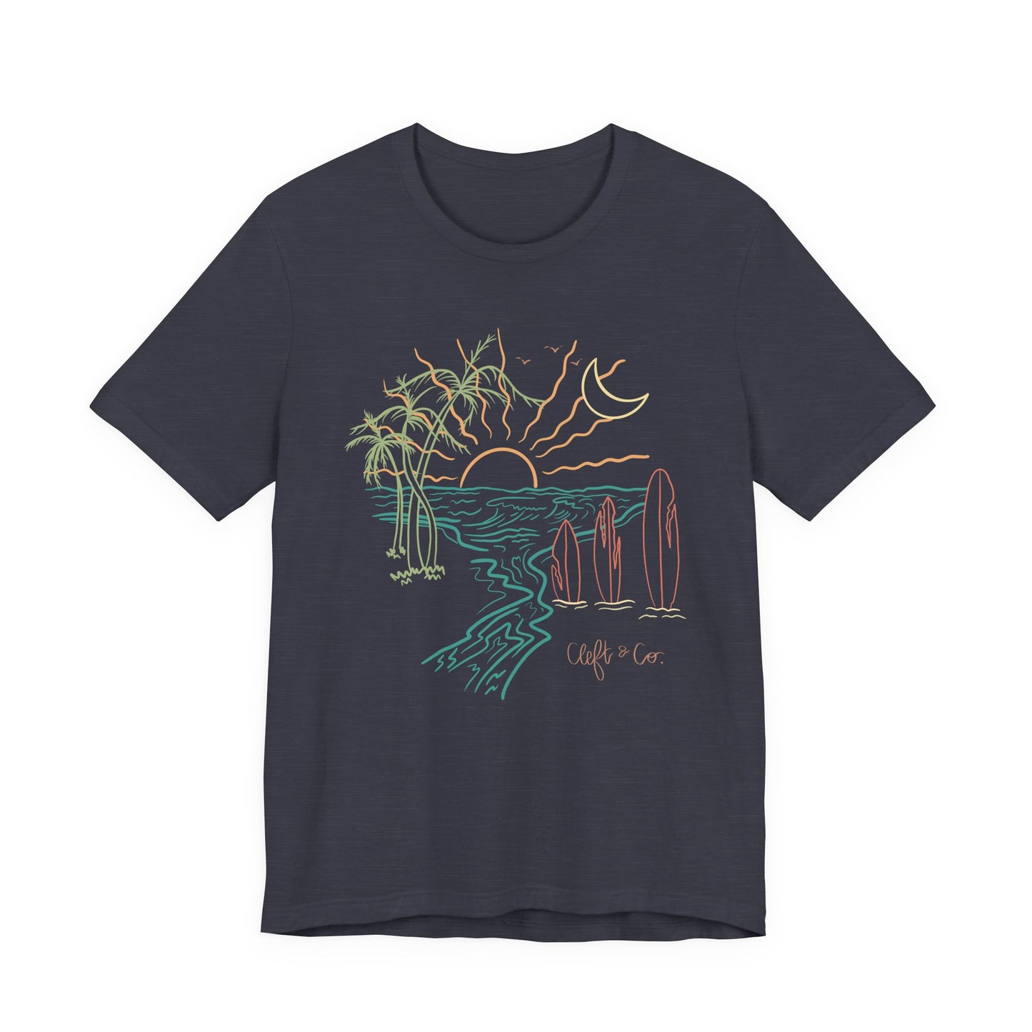 Golden Hour Fitted Tee