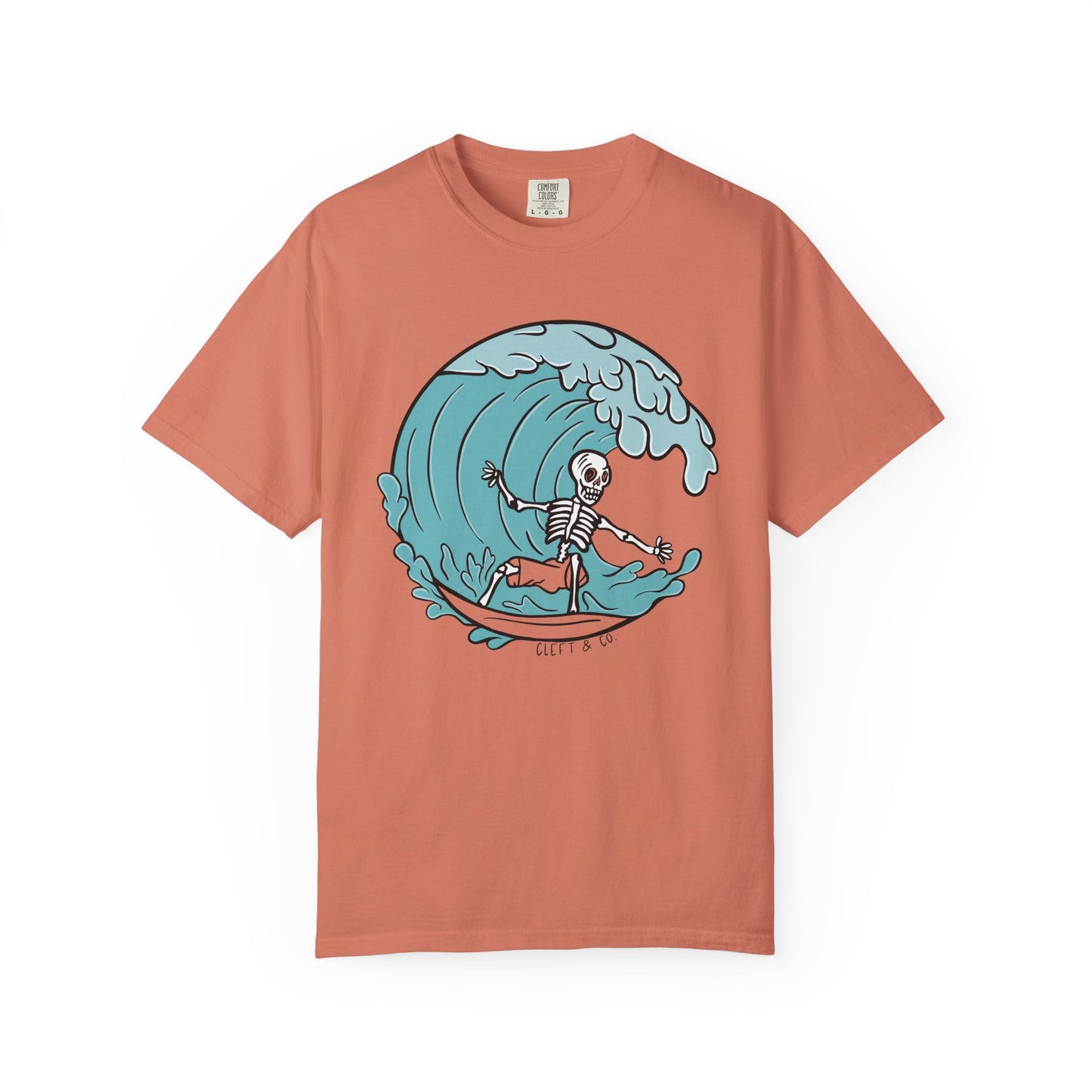 Salty Bones Relaxed Tee - Left