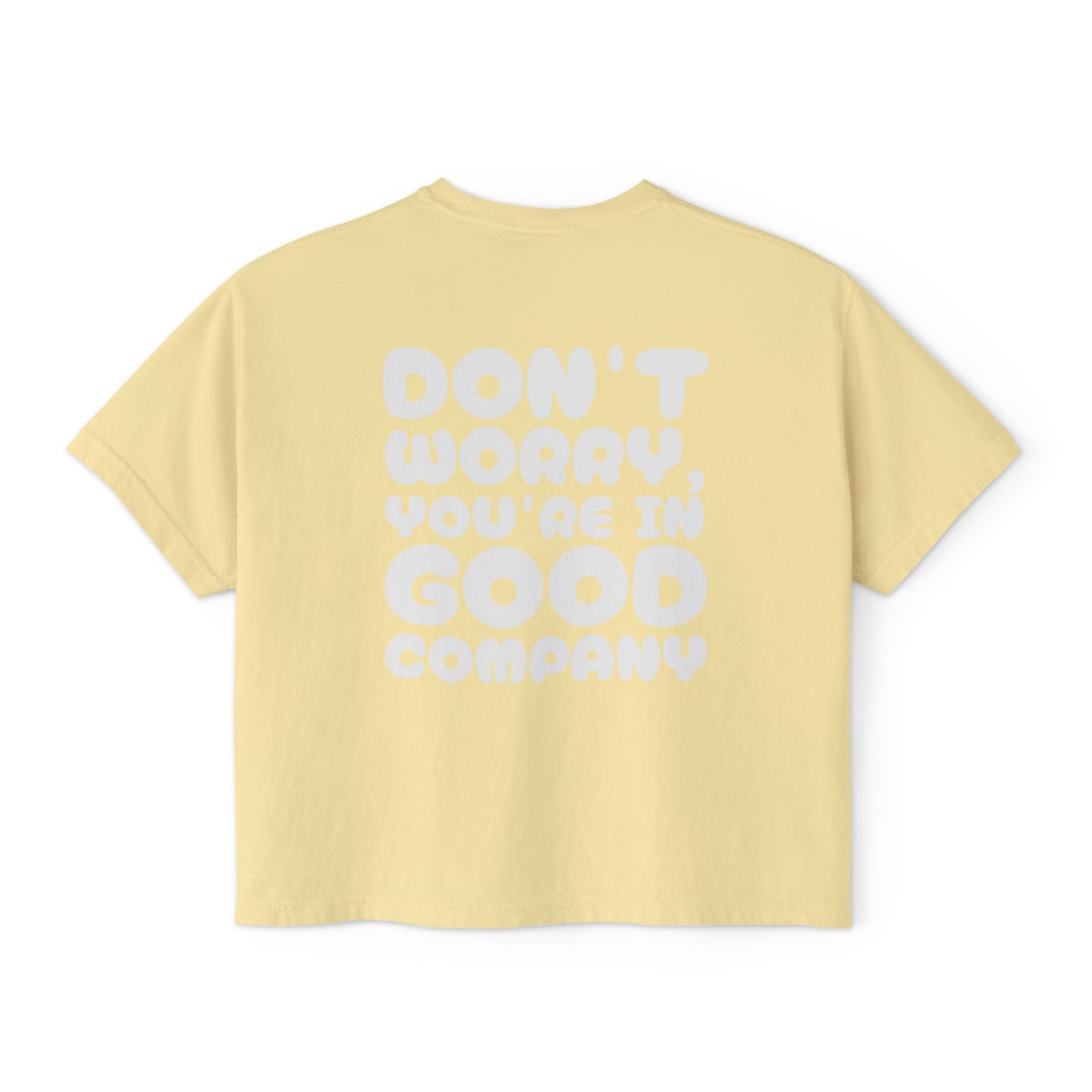 Good Company Cropped Tee