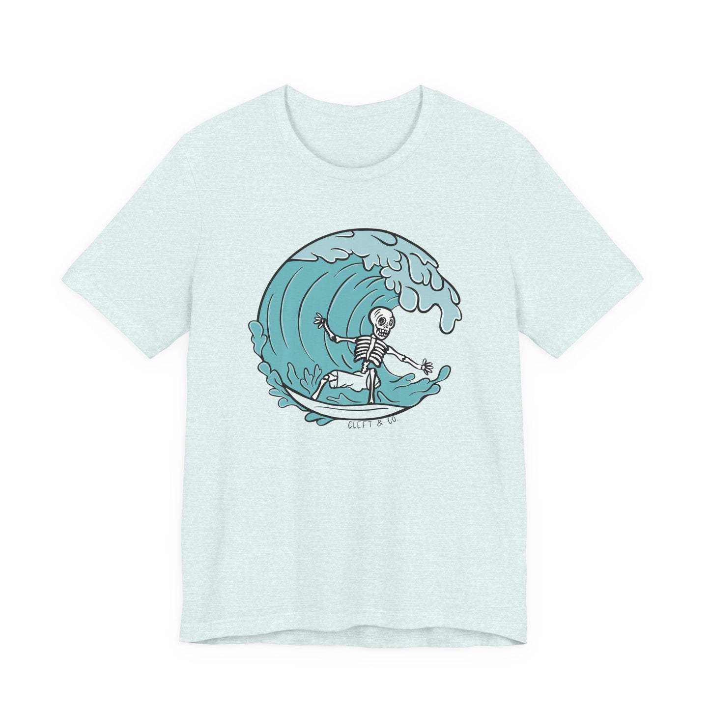 Salty Bones Fitted Tee - Left