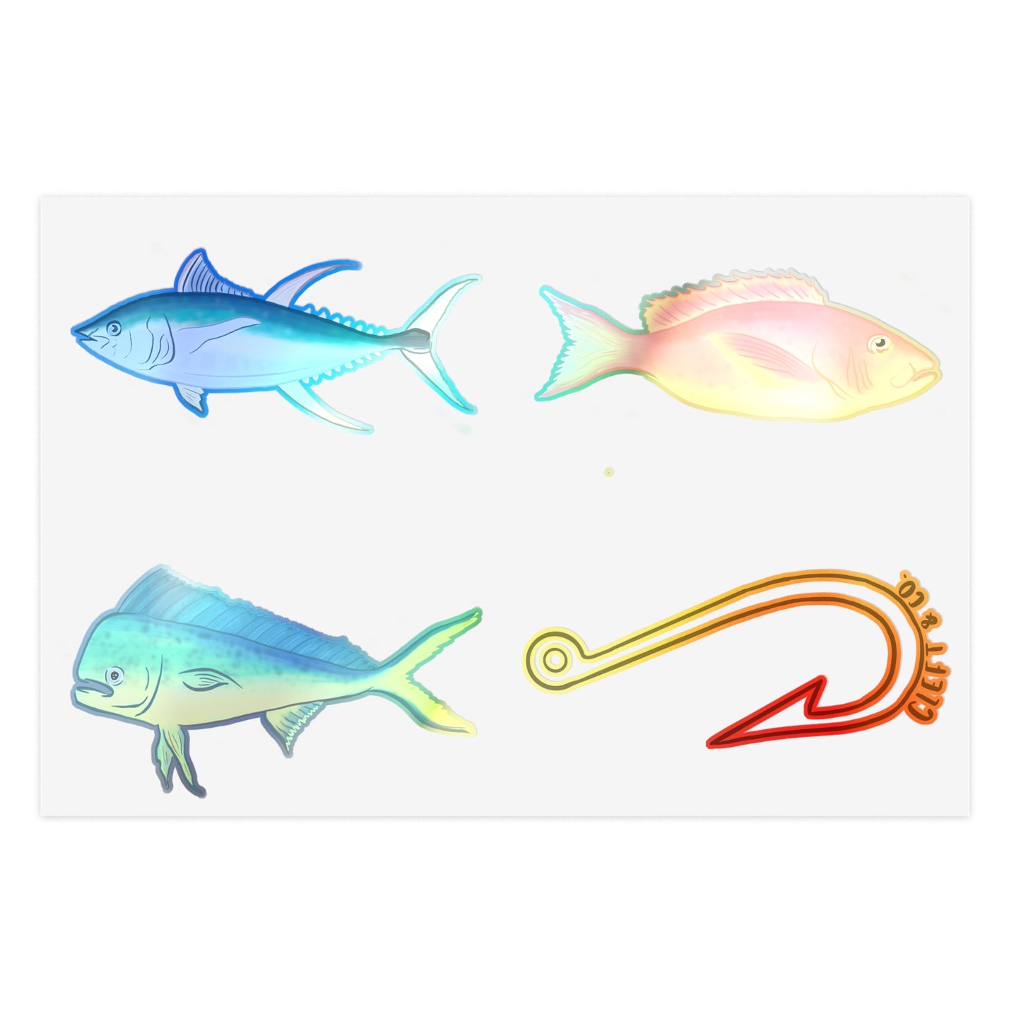 Hooked Sticker Sheet