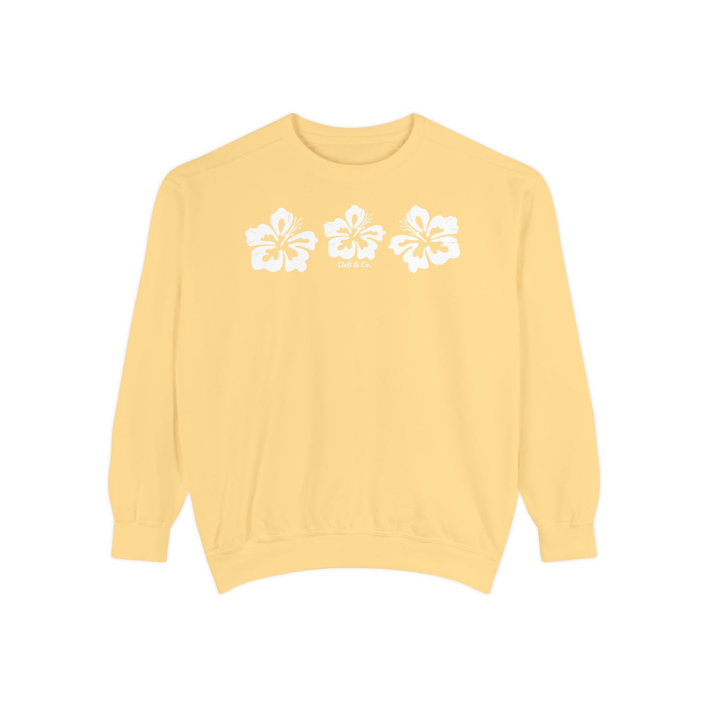 White Azaleas Crew Neck
