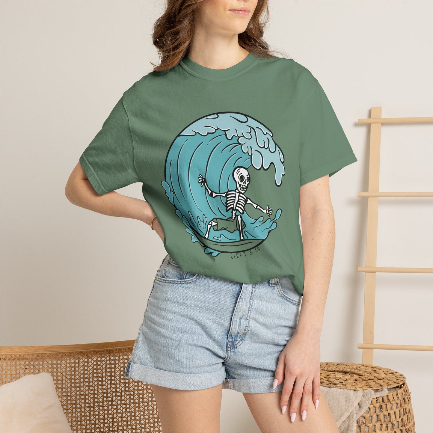 Salty Bones Relaxed Tee - Right