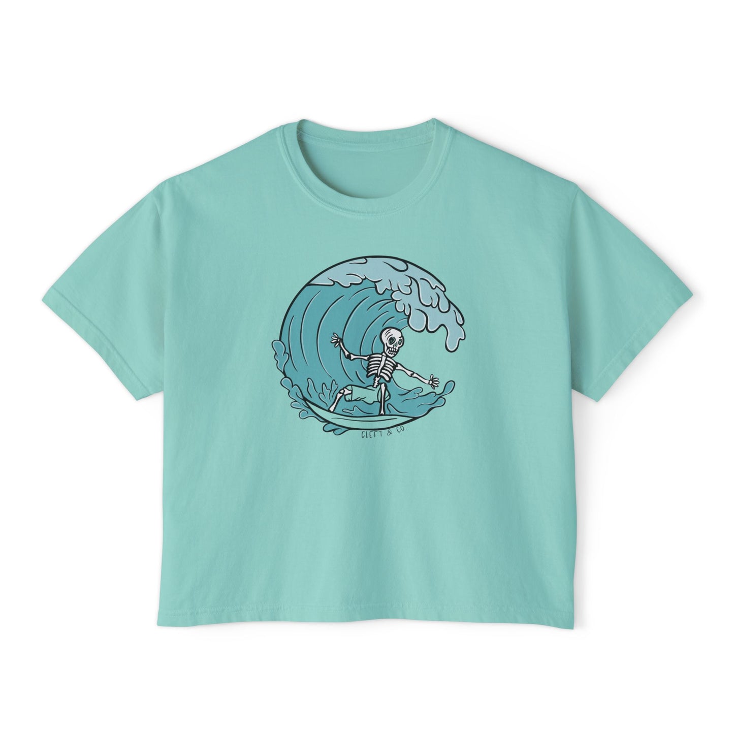 Salty Bones Cropped Tee - Bilateral
