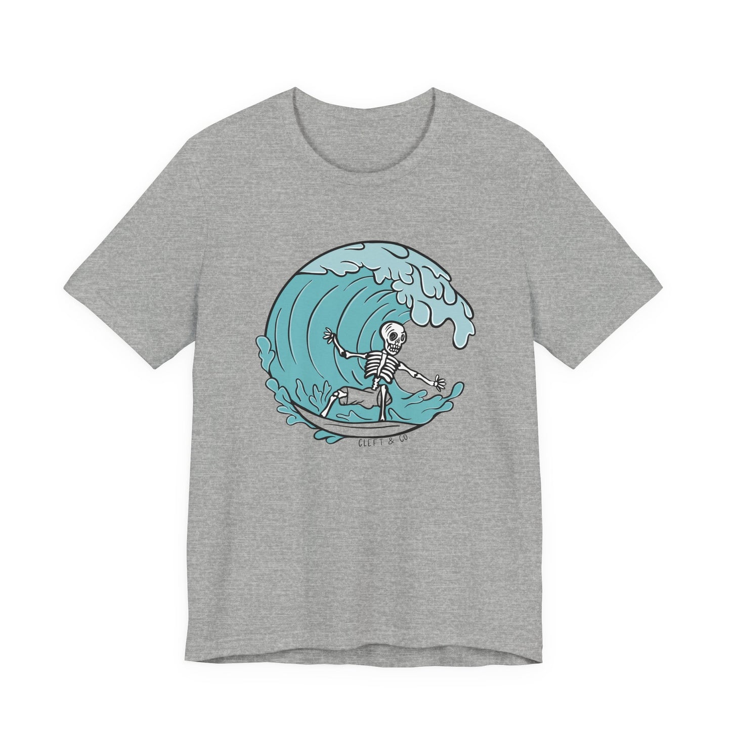 Salty Bones Fitted Tee - Bilateral