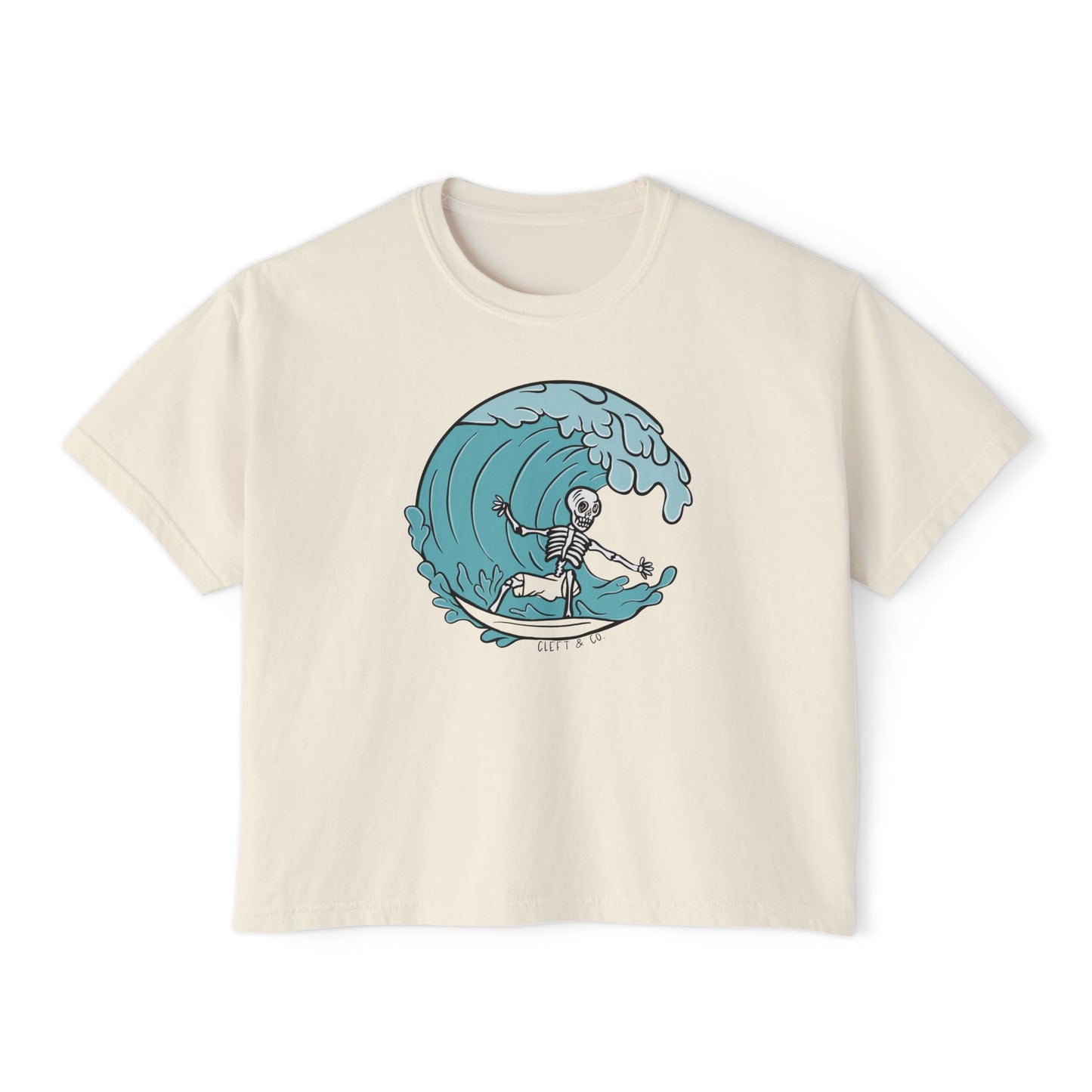 Salty Bones Cropped Tee - Bilateral