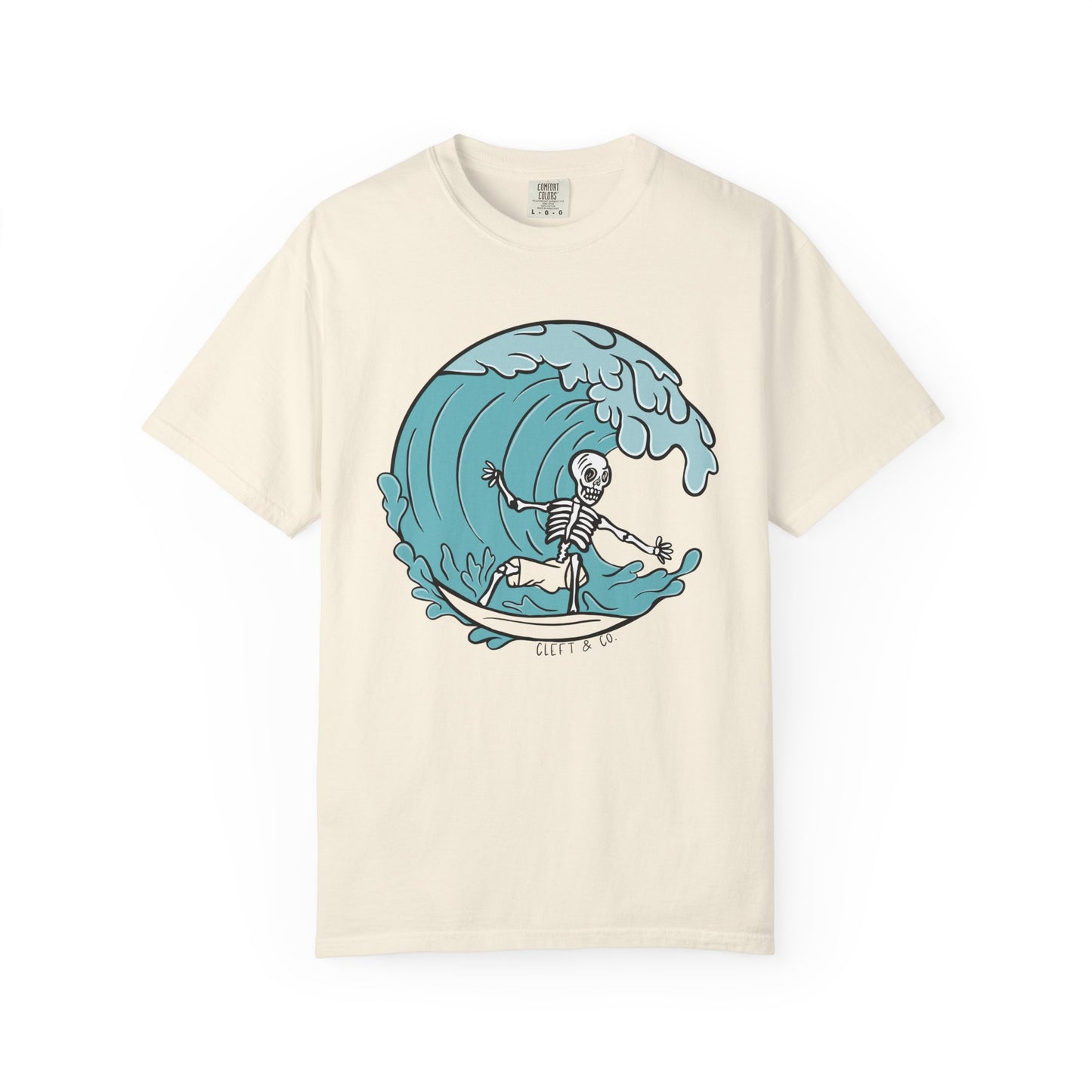 Salty Bones Relaxed Tee - Left