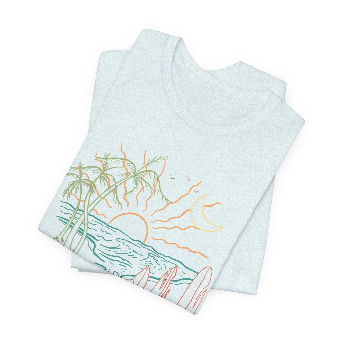 Golden Hour Fitted Tee