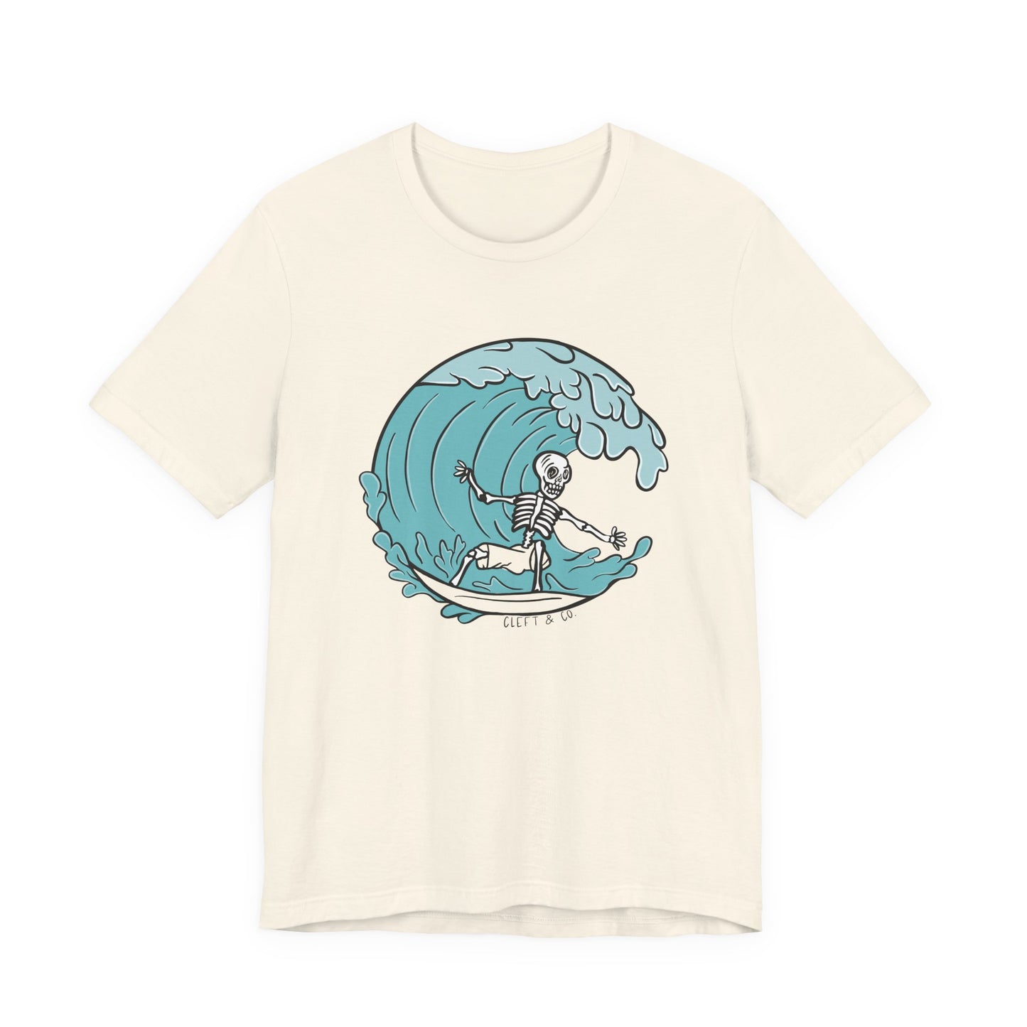 Salty Bones Fitted Tee - Bilateral