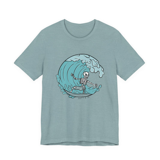 Salty Bones Fitted Tee - Right